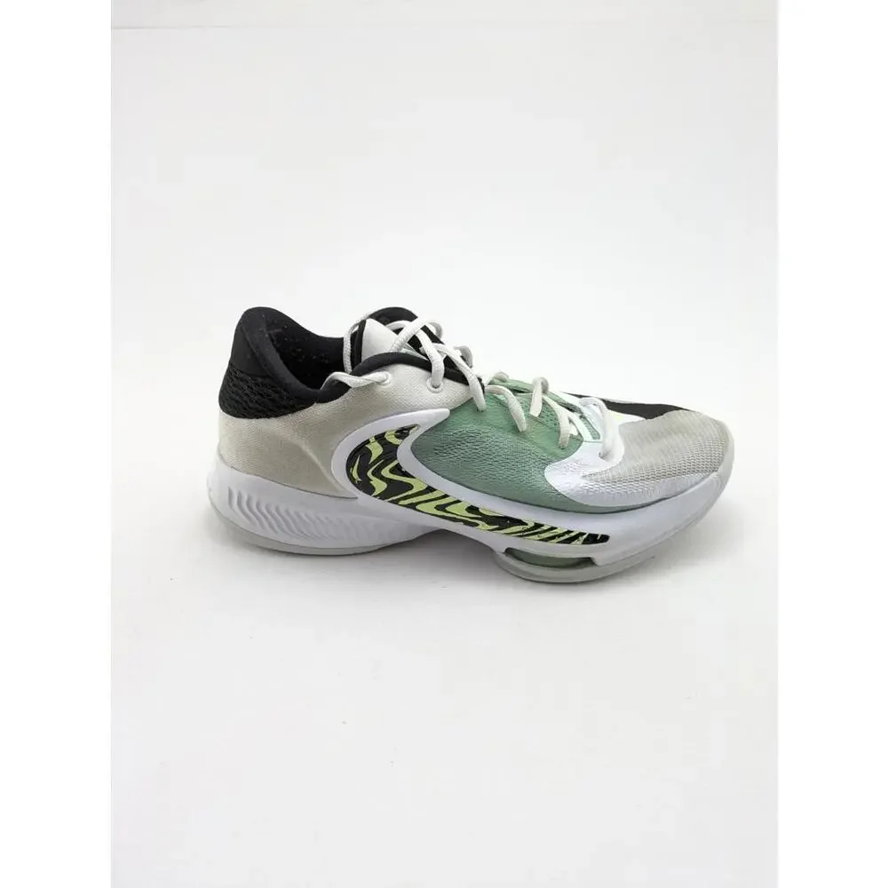 Mens Nike Zoom Freak 4 White Green Athletic Basketball Shoes‎ DJ6149-100 Size 9